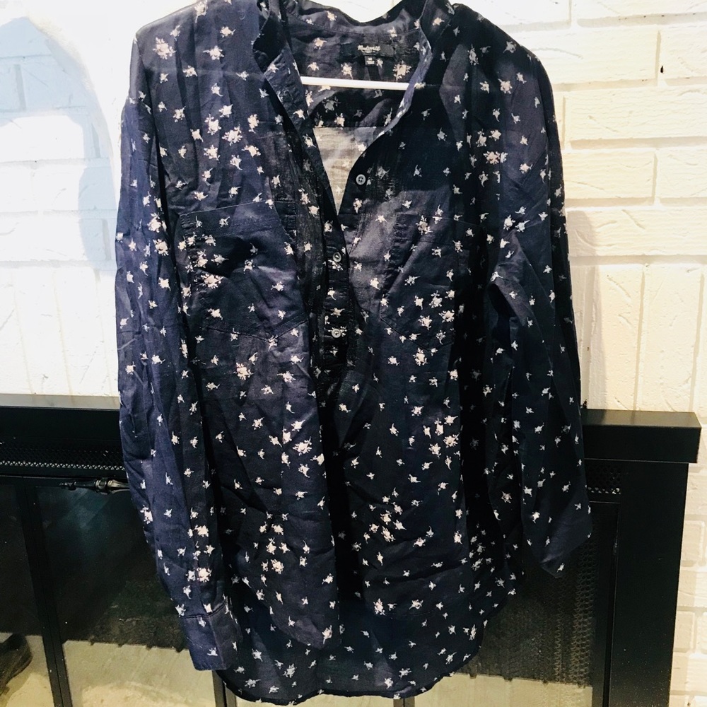 Madewell Pop-over Blouse
